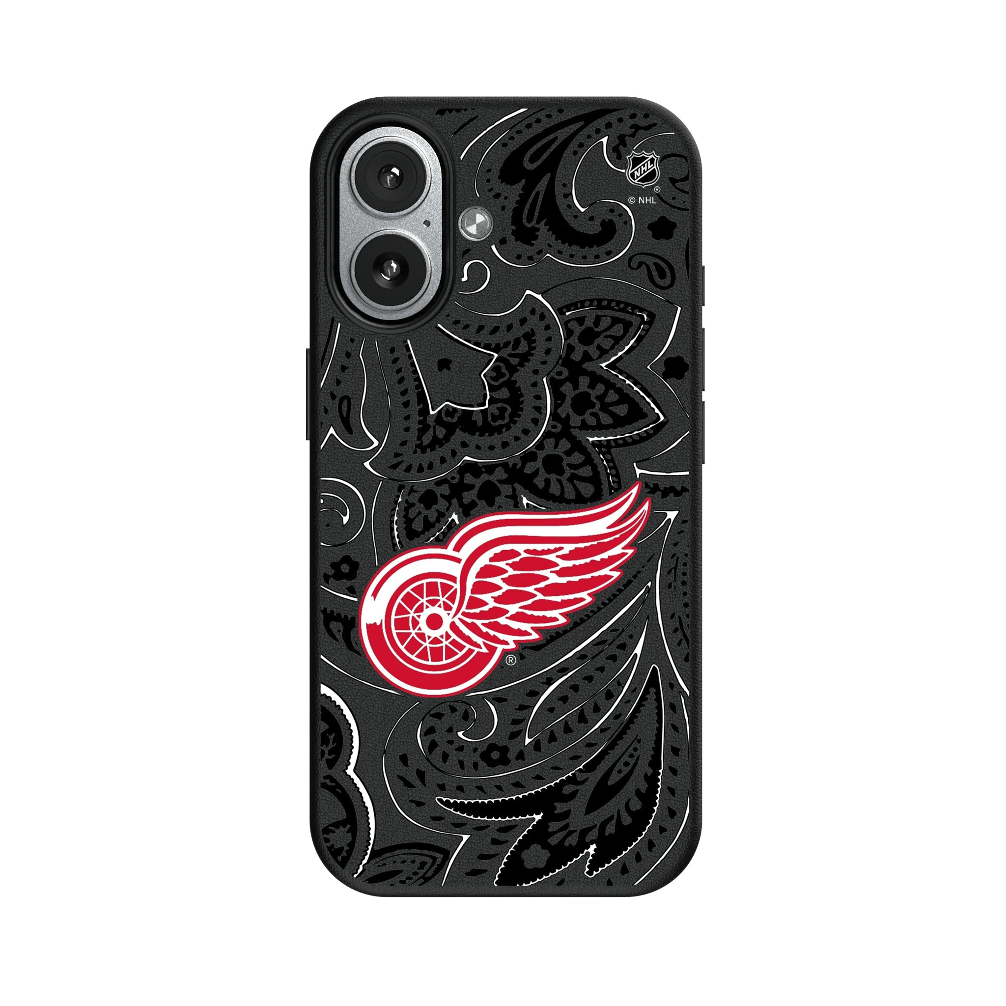 Detroit Red Wings Paisley MagSafe Compatible Phone Case for Apple iPhone 7