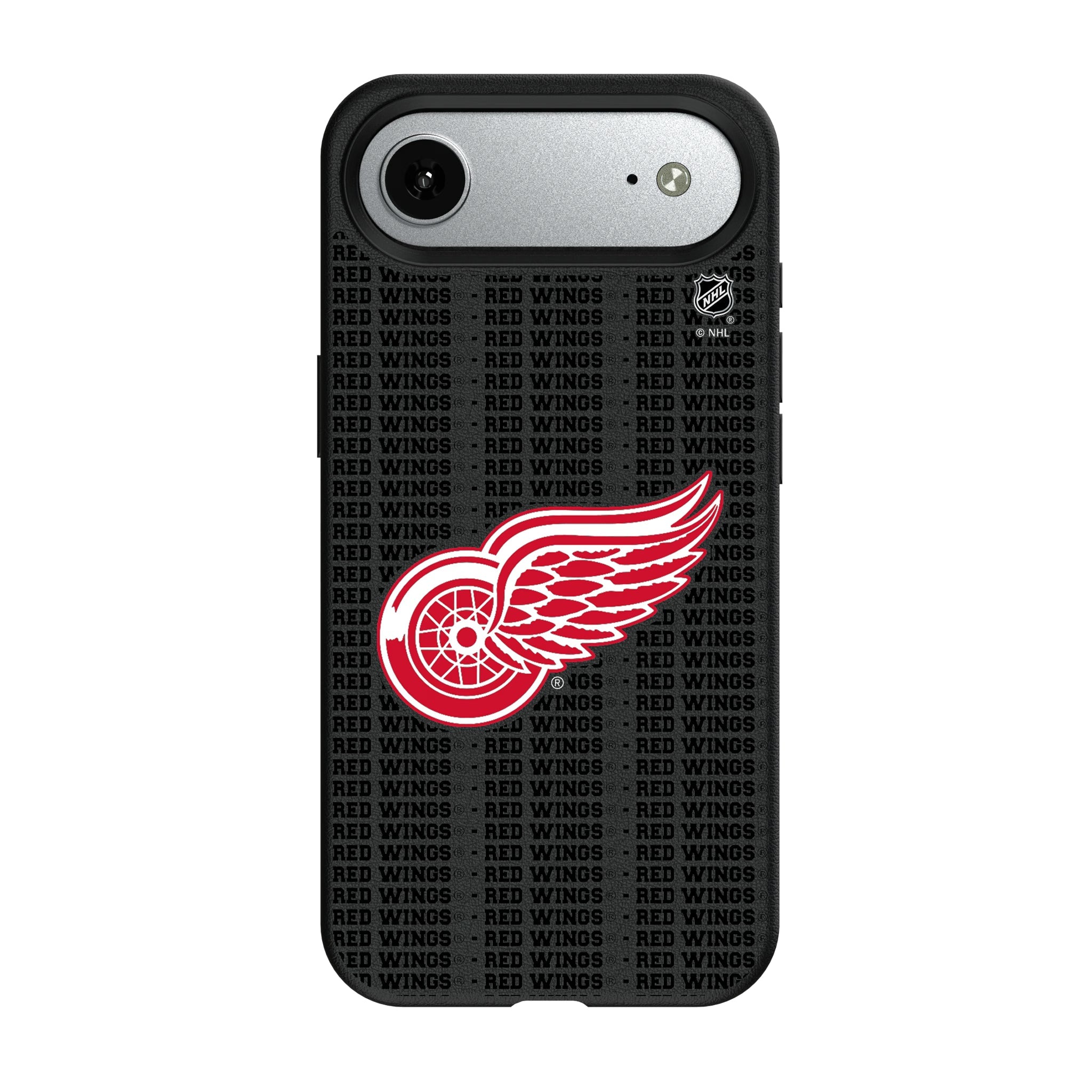 Detroit Red Wings Text Backdrop MagSafe Compatible Phone Case for Apple iPhone 8