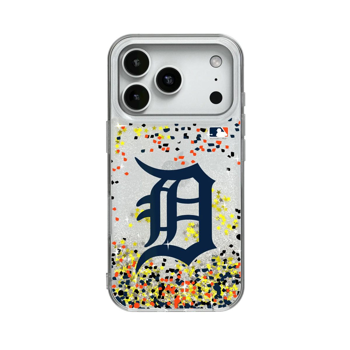 Detroit Tigers Confetti Glitter Phone Case 19
