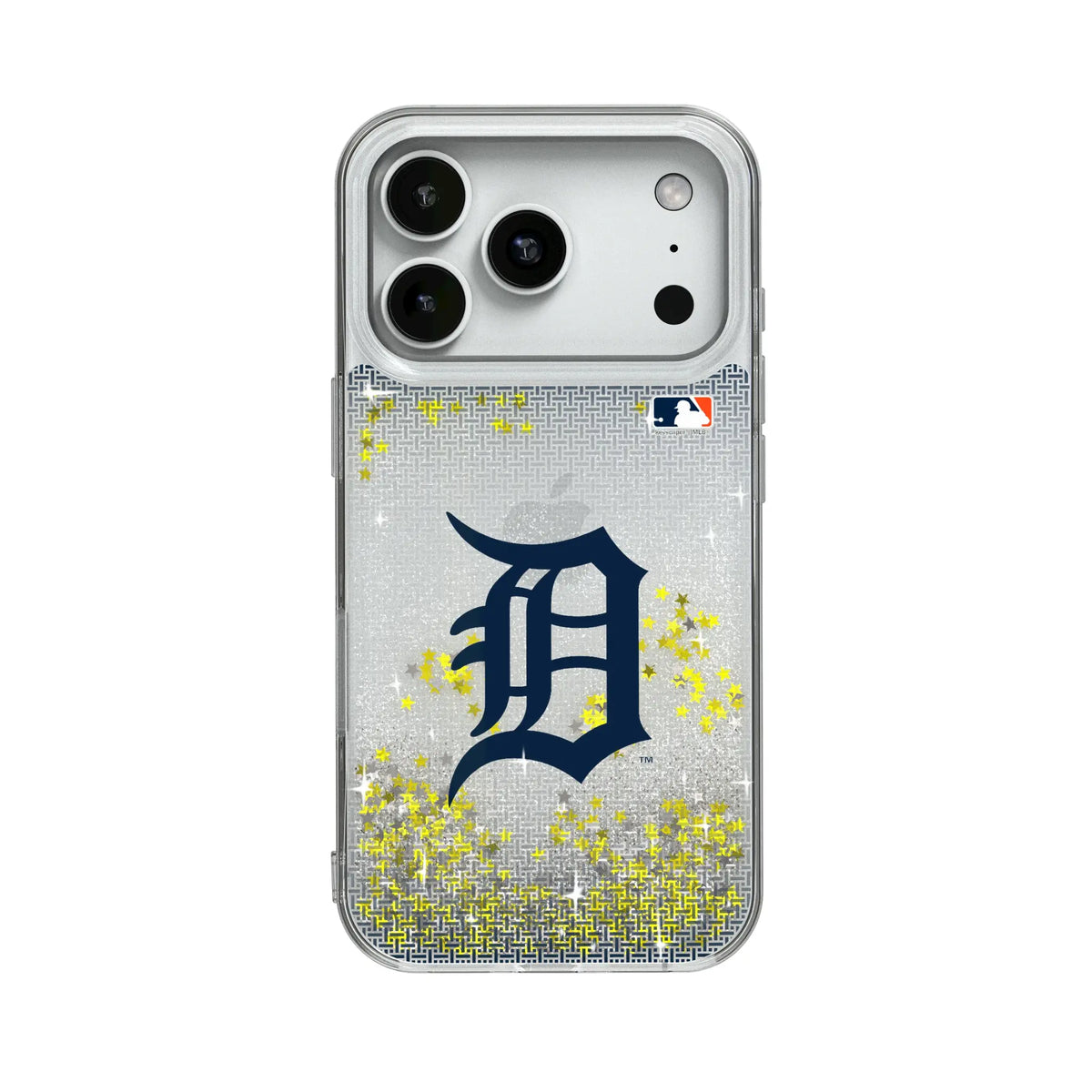 Detroit Tigers Linen Glitter Phone Case 18