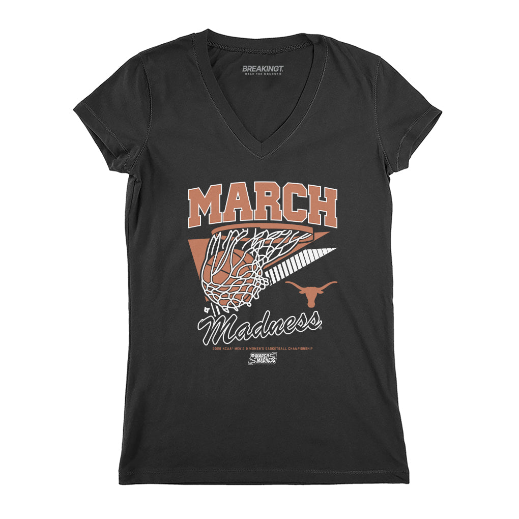 Texas Longhorns MBB & WBB: 2026 March Madness Retro Swish 2