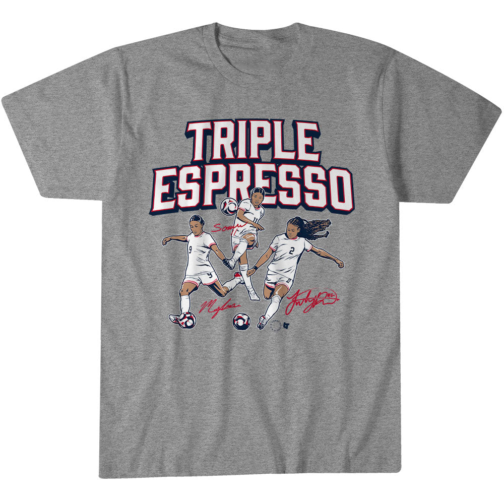 Mallory Swanson, Trinity Rodman, & Sophia Wilson: Triple Espresso Stars 1