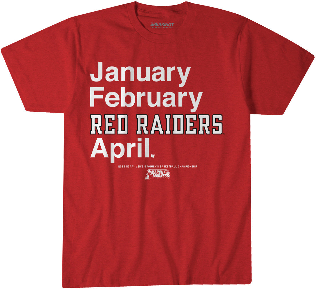 Texas Tech Red Raiders MBB & WBB: 2026 March Madness Month 1