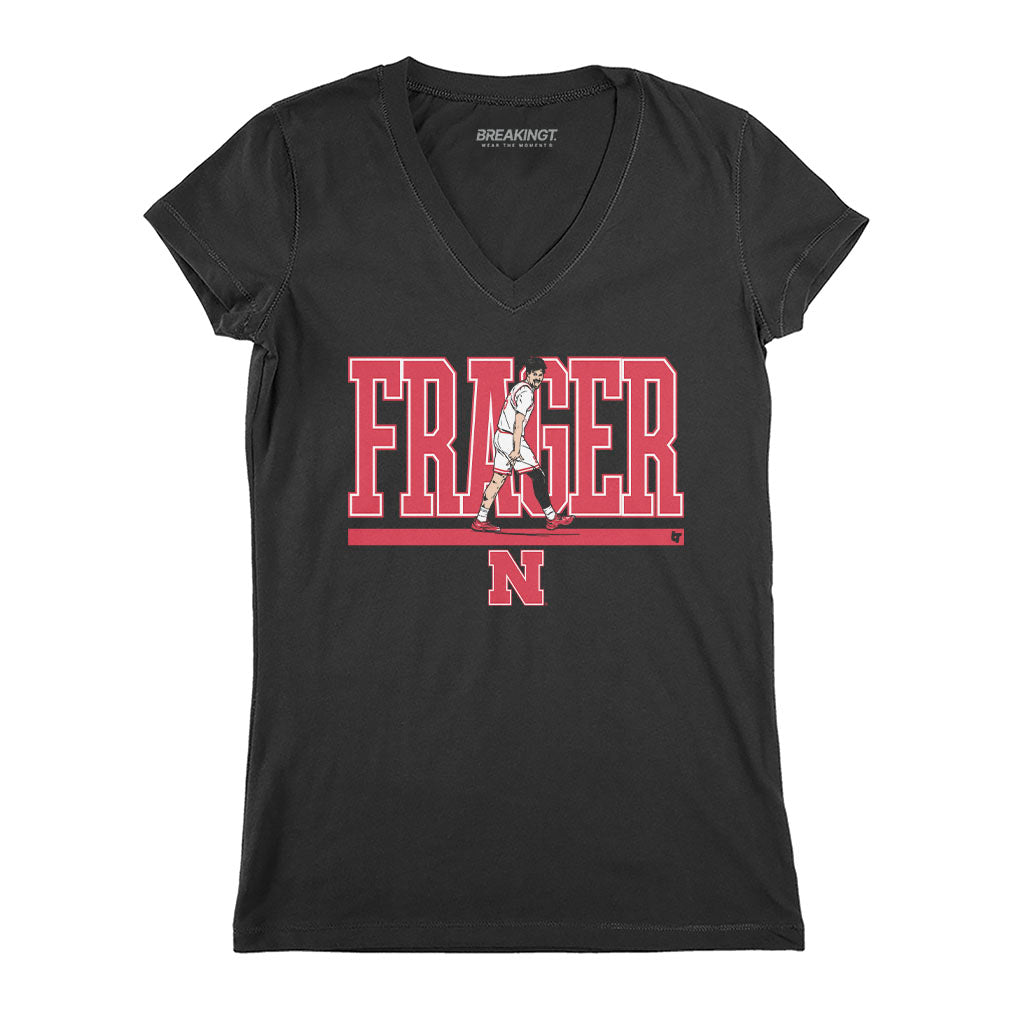 Nebraska Basketball: Braden Frager Name Pose 3