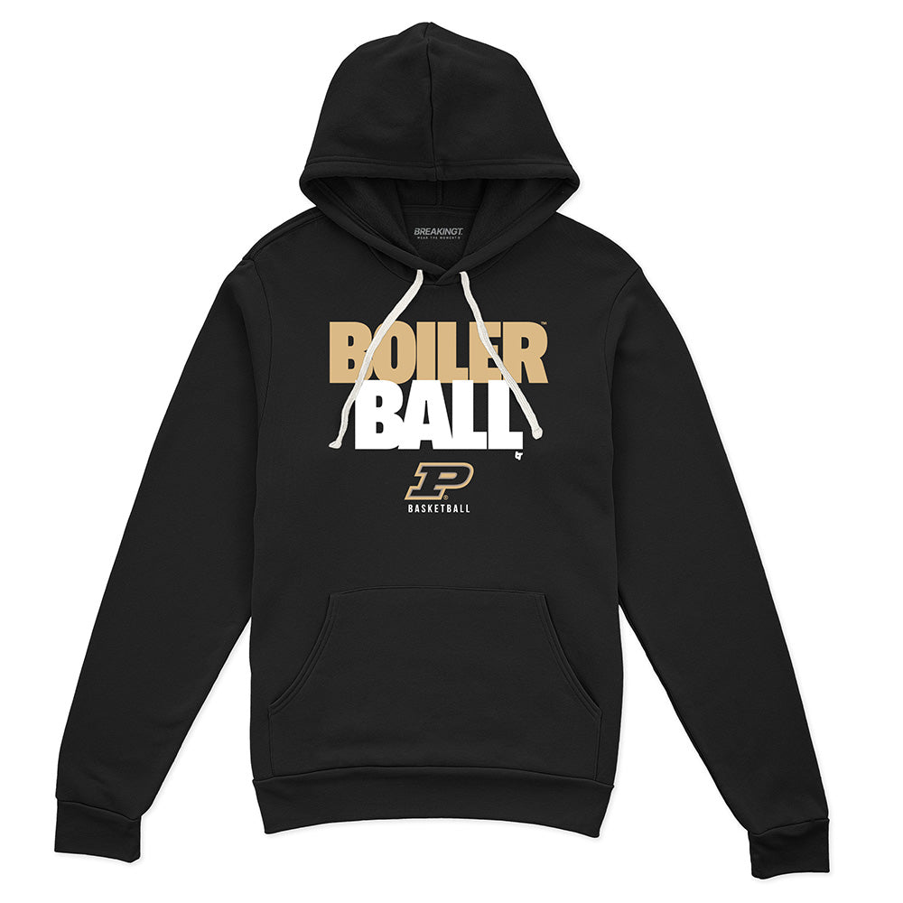 Purdue Basketball: Boiler Ball Text Stack 2