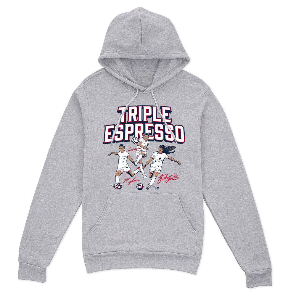 Mallory Swanson, Trinity Rodman, & Sophia Wilson: Triple Espresso Stars 2