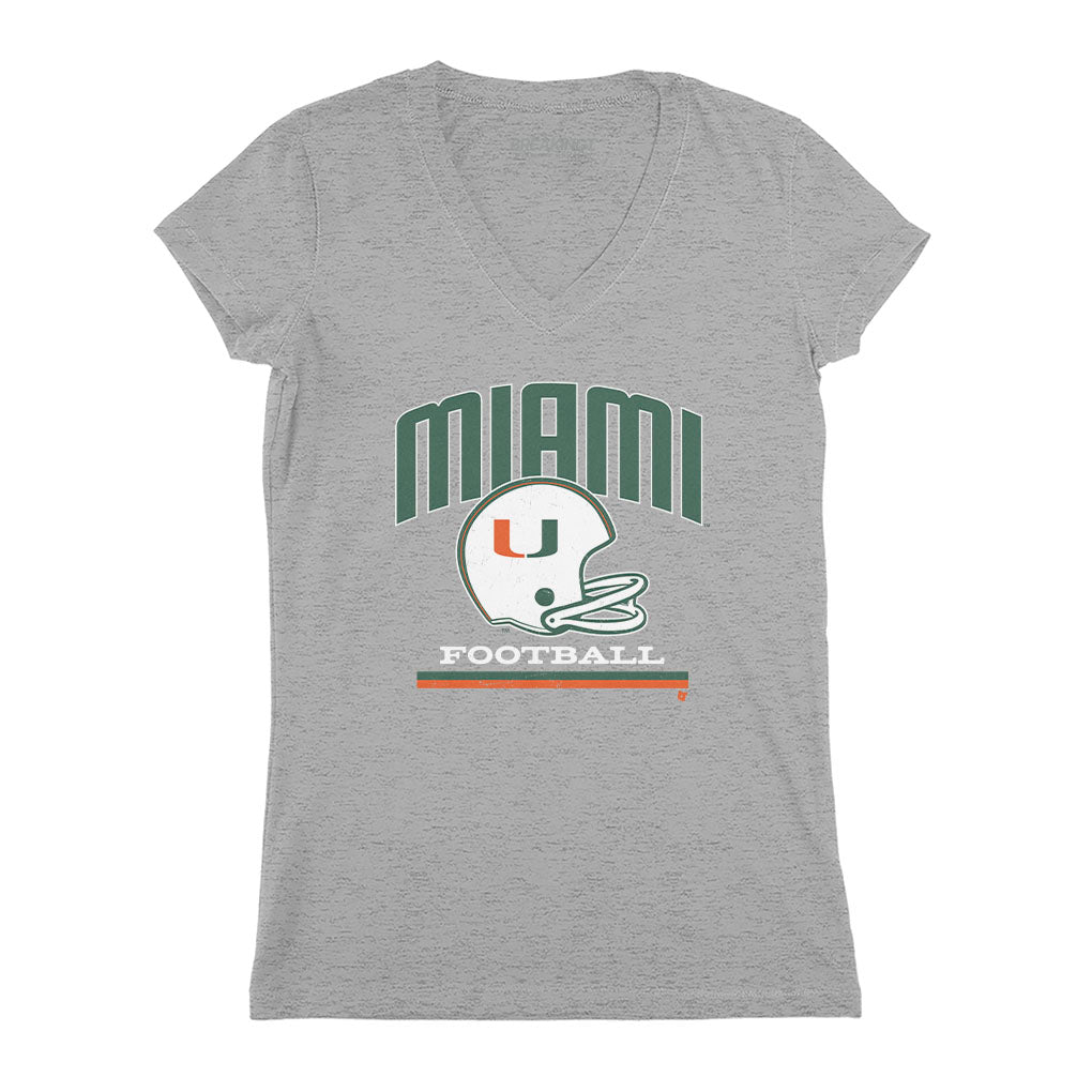Miami Football: Vintage Helmet 3