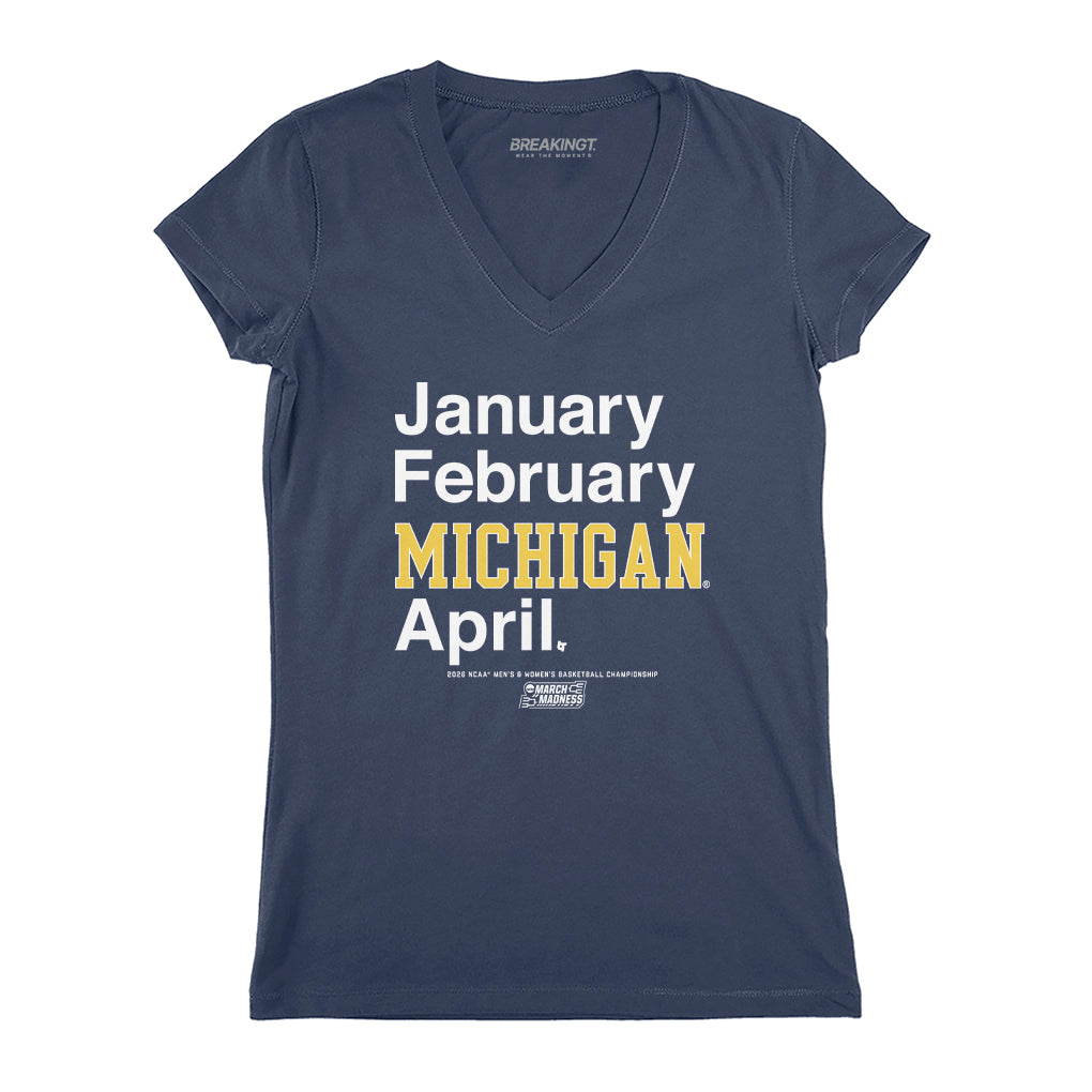 Michigan Wolverines MBB & WBB: 2026 March Madness Month 3