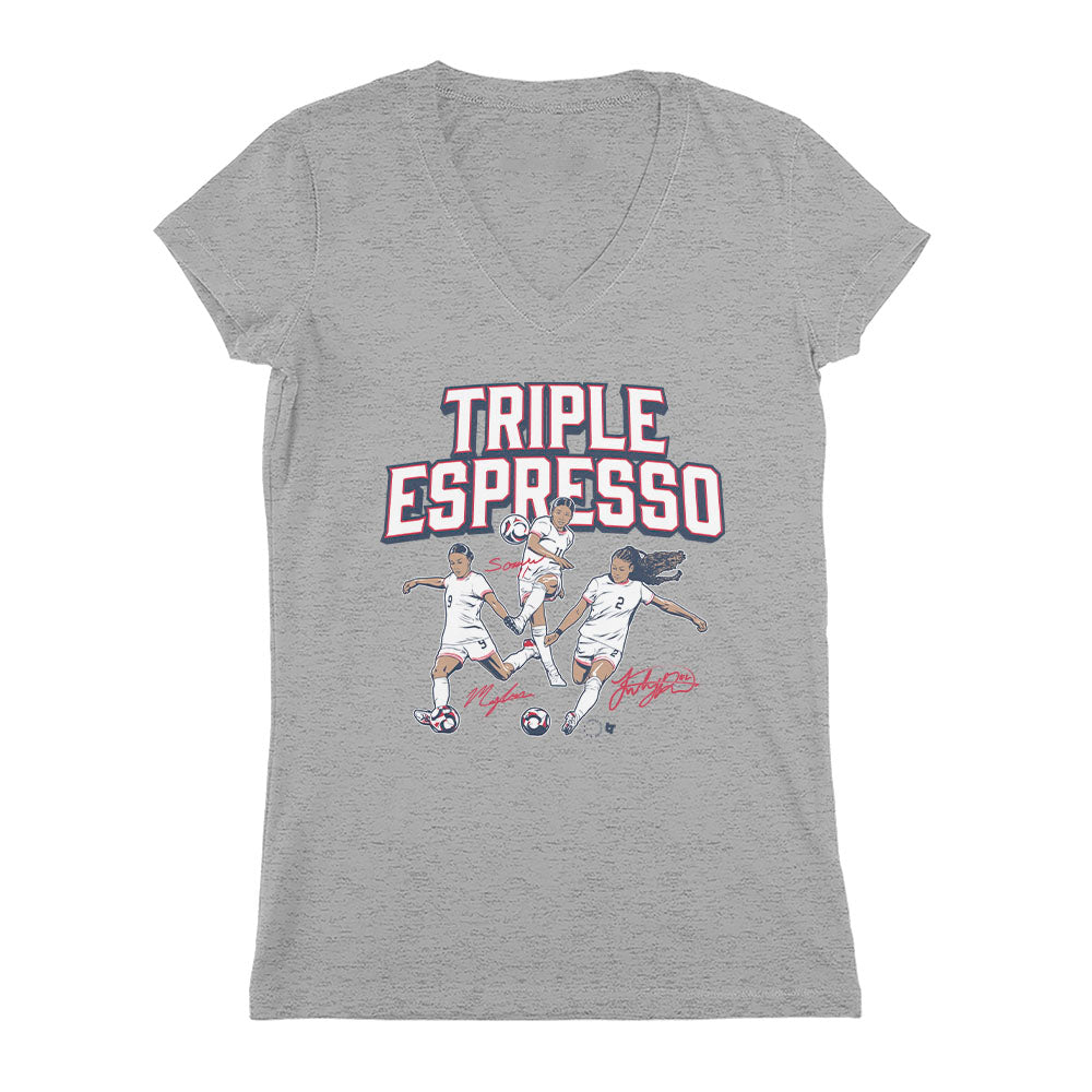Mallory Swanson, Trinity Rodman, & Sophia Wilson: Triple Espresso Stars 3