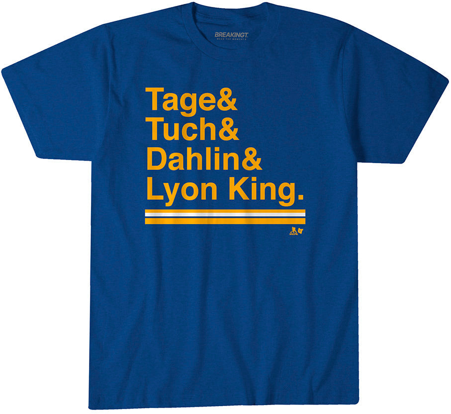 Buffalo Hockey Ampersand: Tage & Tuch & Dahlin & Lyon King 1
