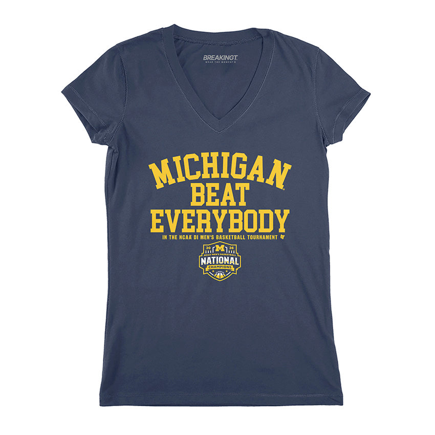 Michigan Wolverines MBB: 2026 National Champions Beat Everybody 3