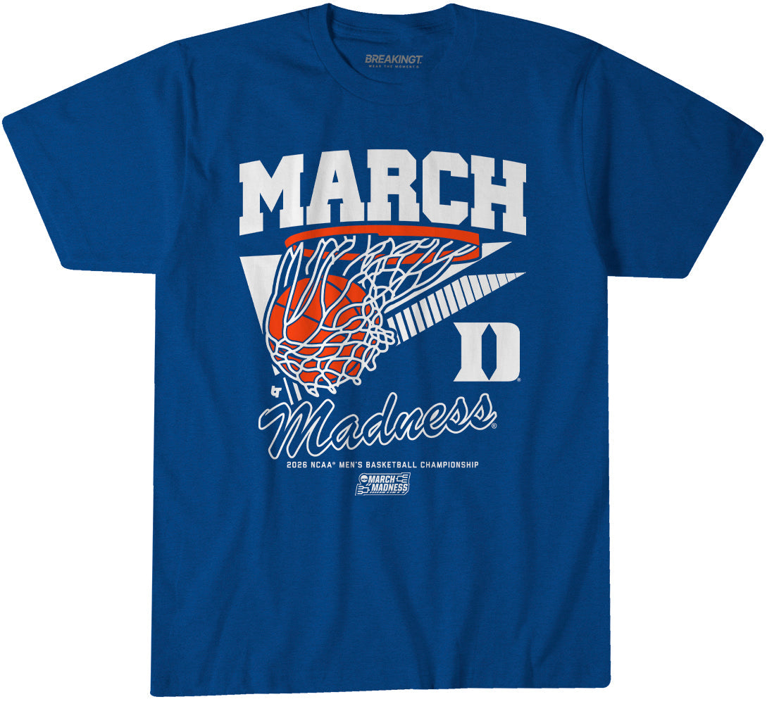 Duke Blue Devils MBB: 2026 March Madness Retro Swish 1