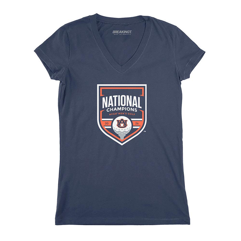 Auburn Men's Golf: 2026 National Champions Logo 3