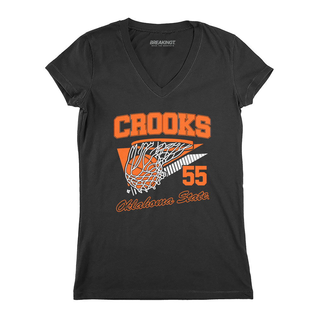 Oklahoma State Basketball: Audi Crooks Retro Swish 3