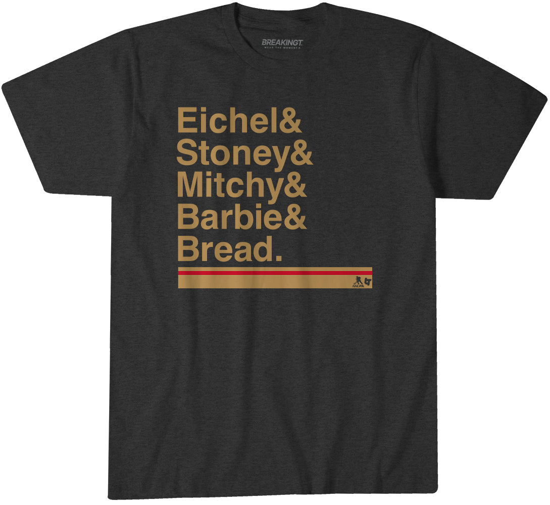 Vegas Hockey Ampersand: Eichel & Stoney & Mitchy & Barbie & Bread 1