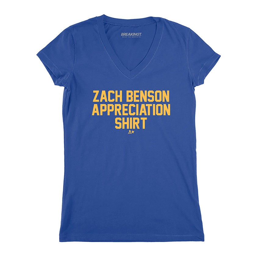 Zach Benson Appreciation Shirt 3