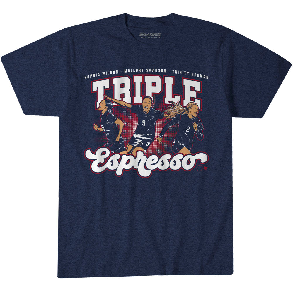 Mallory Swanson, Trinity Rodman, & Sophia Wilson: Triple Espresso 2026-27 1