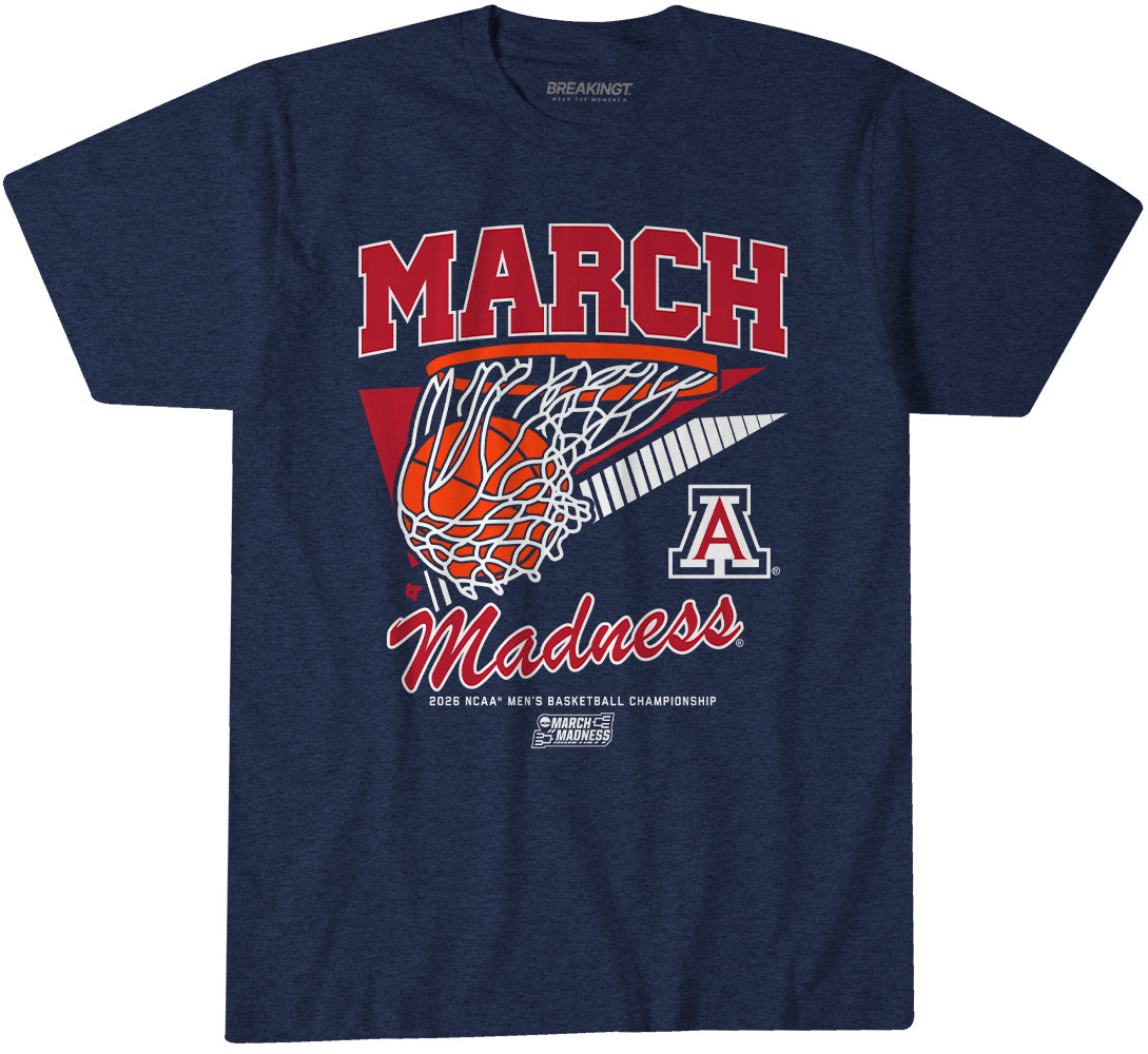 Arizona Wildcats MBB: 2026 March Madness Retro Swish 1