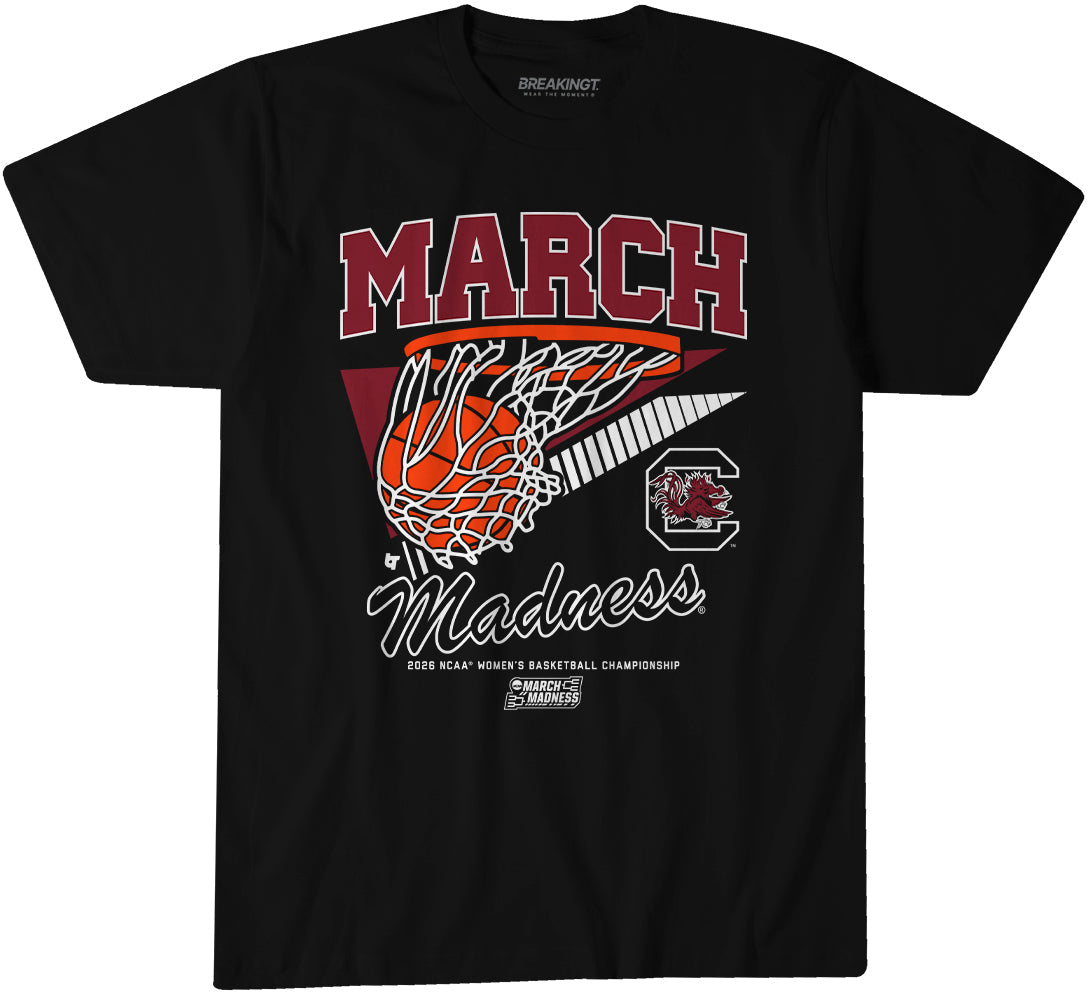 South Carolina Gamecocks WBB: 2026 March Madness Retro Swish 1
