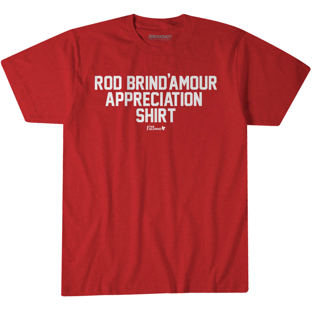 Rod Brind'Amour Appreciation Shirt 1