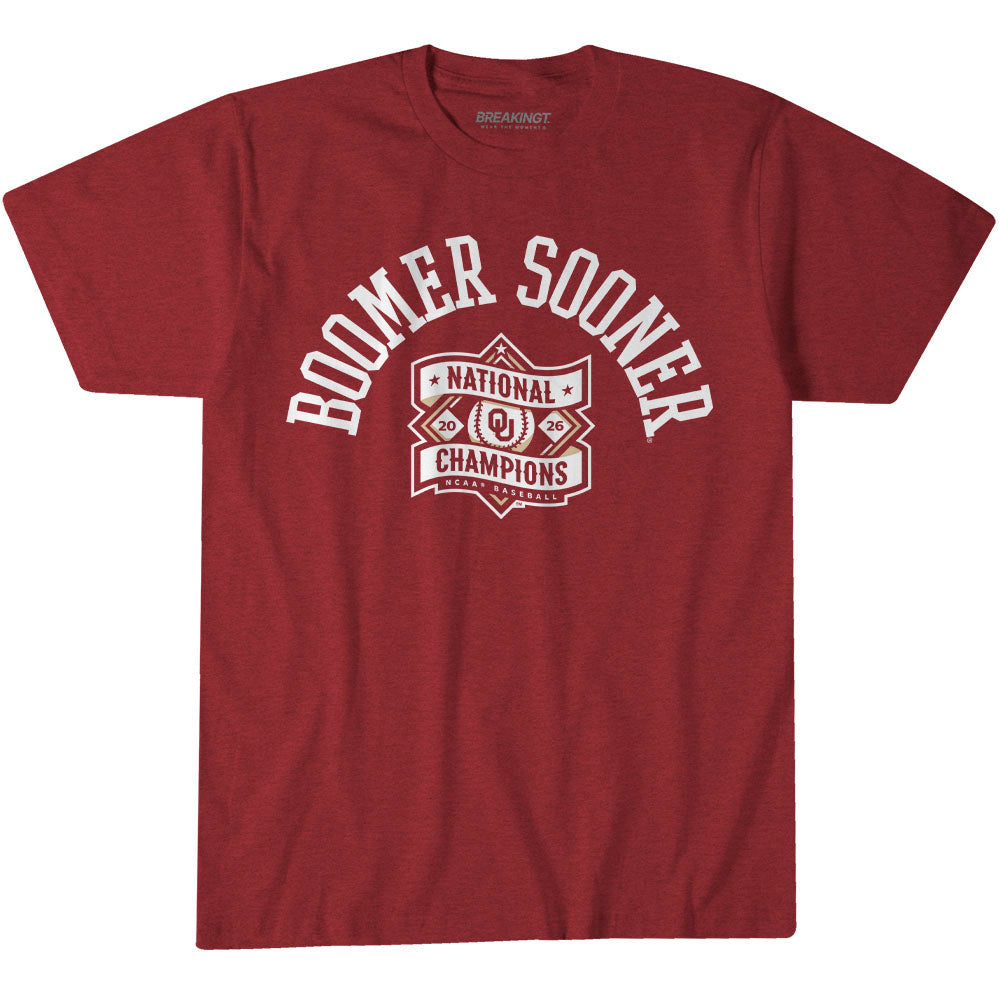 Oklahoma Baseball: 2026 National Champions Boomer Sooner 1