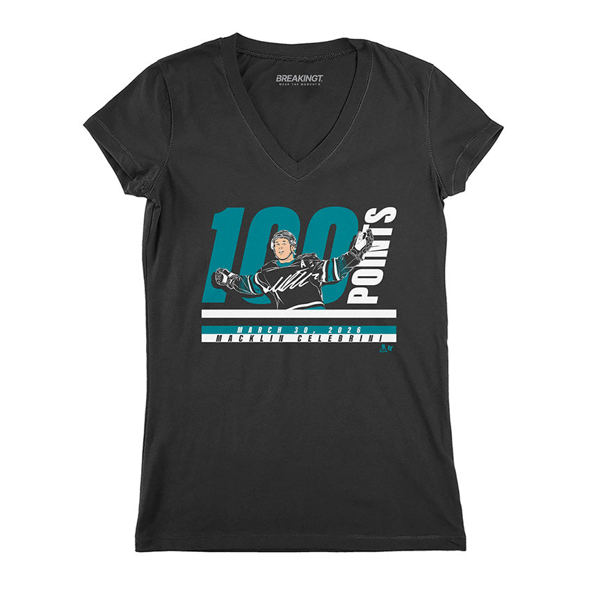 Macklin Celebrini: 100 Points 3