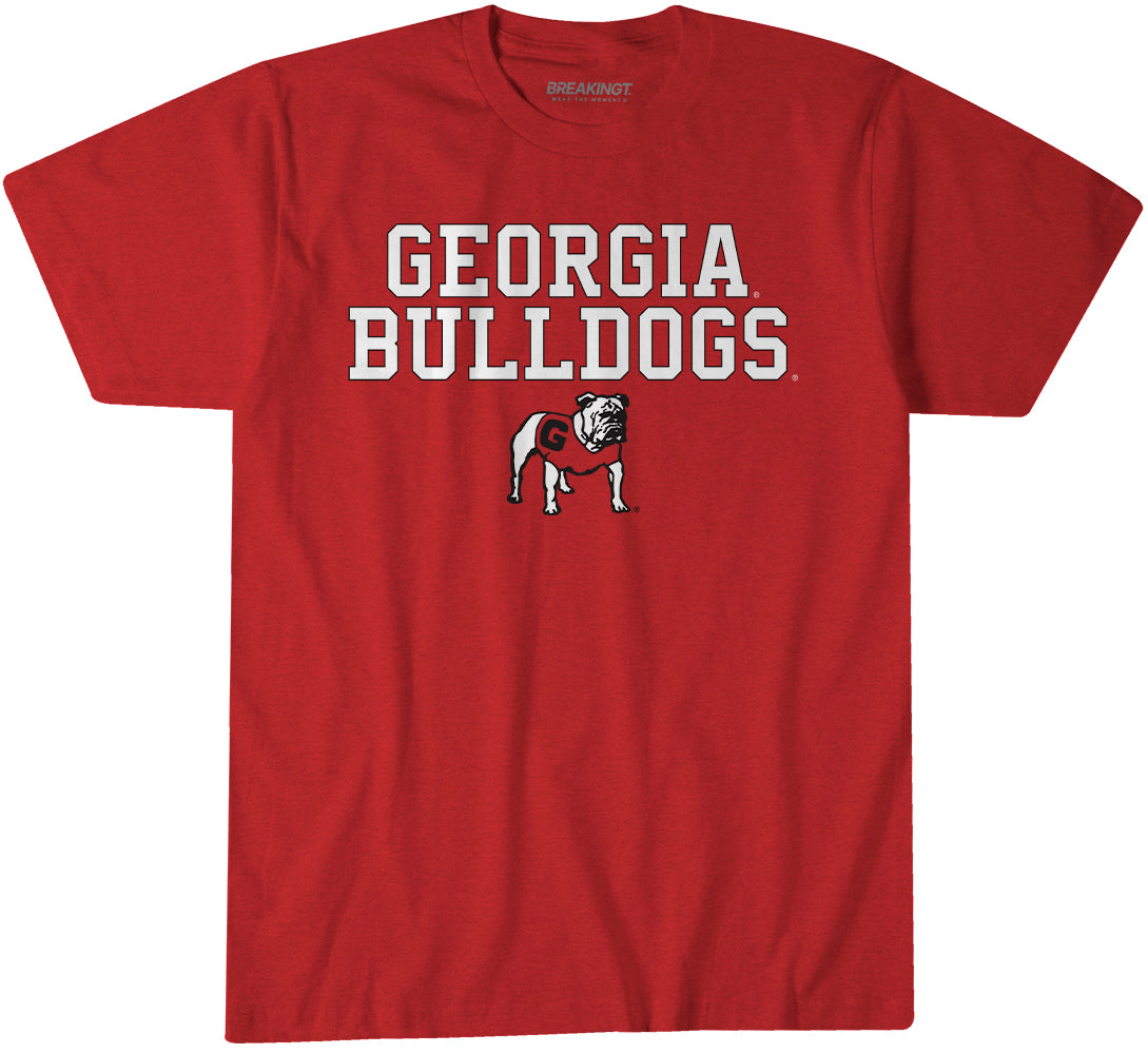 Georgia Bulldogs: Text Logo Stack 1