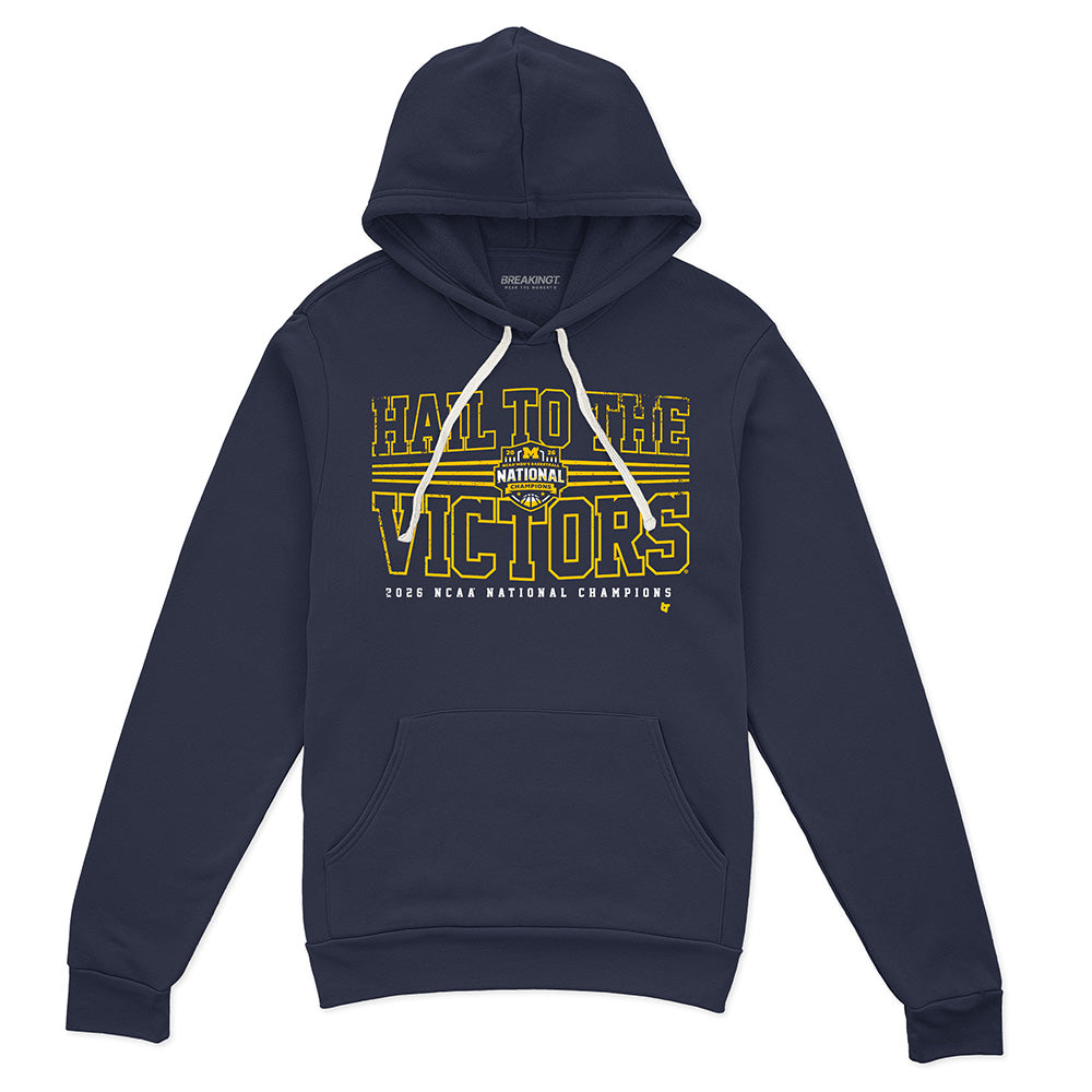 Michigan Wolverines MBB: 2026 National Champions Hail to the Victors 2