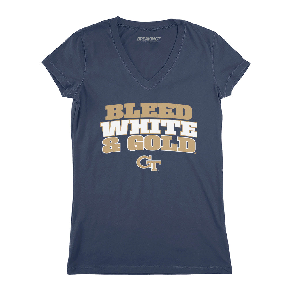 Georgia Tech Yellow Jackets: Bleed White & Gold 3