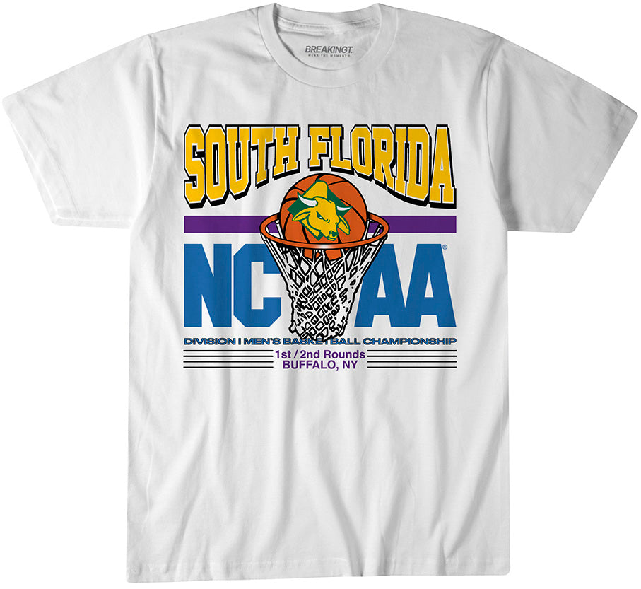 USF Bulls MBB: 2026 NCAA Tournament Retro Vibes 1