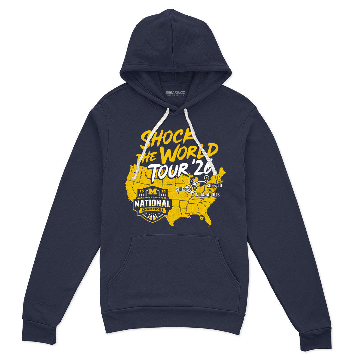 Michigan Wolverines MBB: 2026 National Champions Shock the World Tour 2