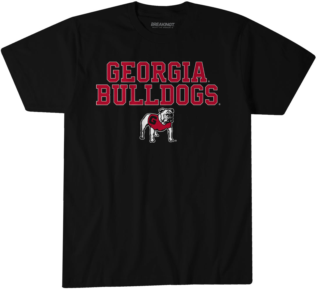 Georgia Bulldogs: Text Logo Stack 2