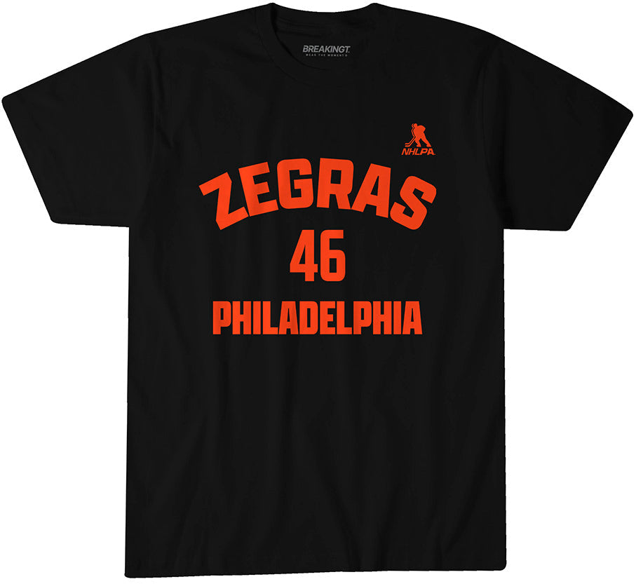 Trevor Zegras: Philadelphia Name & Number 1