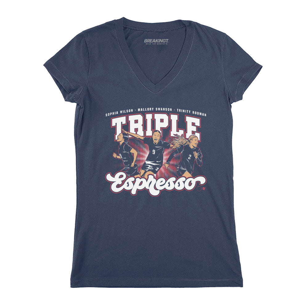 Mallory Swanson, Trinity Rodman, & Sophia Wilson: Triple Espresso 2026-27 3