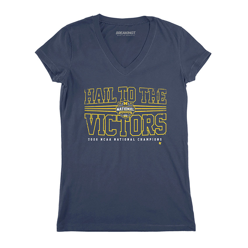 Michigan Wolverines MBB: 2026 National Champions Hail to the Victors 3