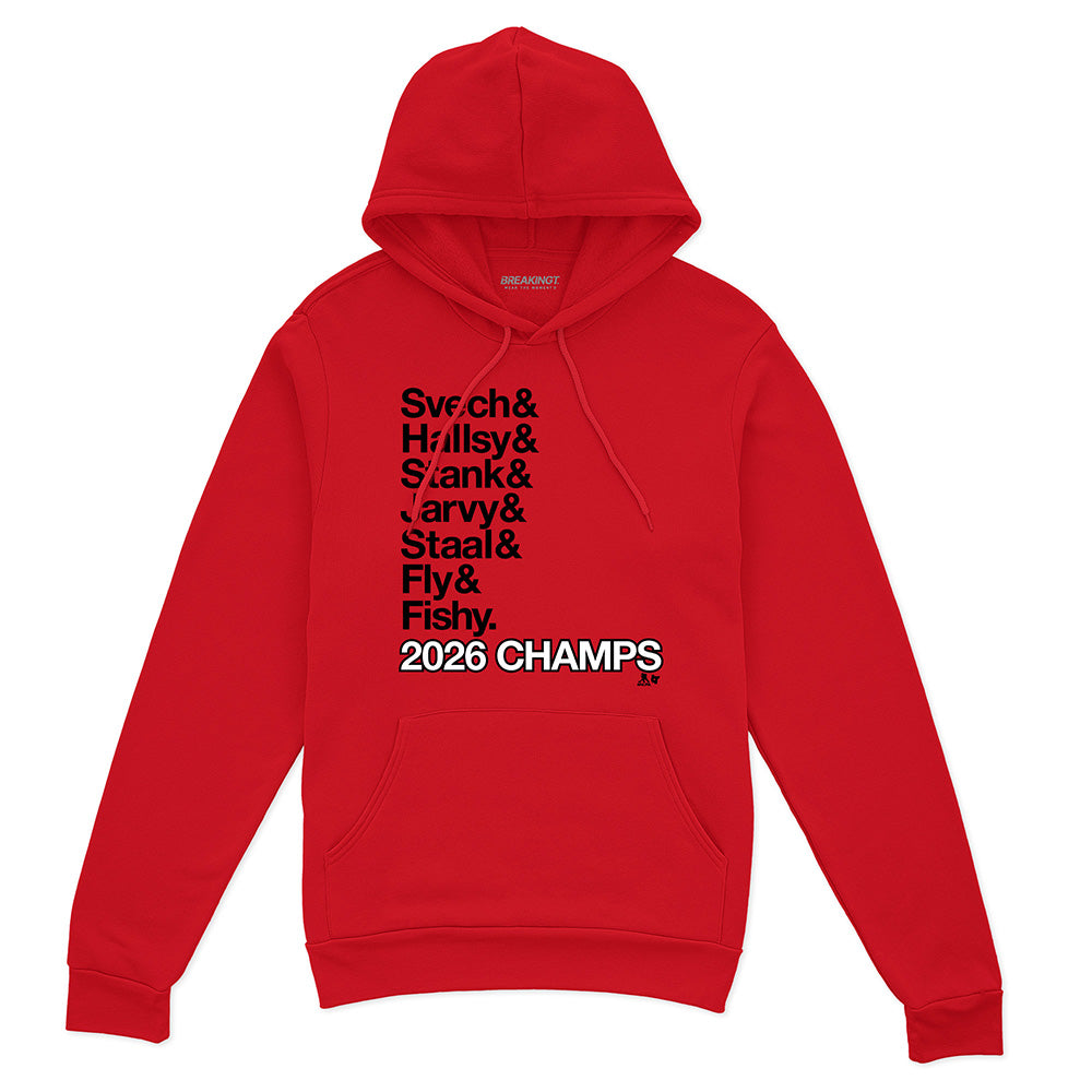 Carolina Hockey Ampersand Champs: Svech & Hallsy & Stank & Jarvy & Staal & Fly & Fishy 2