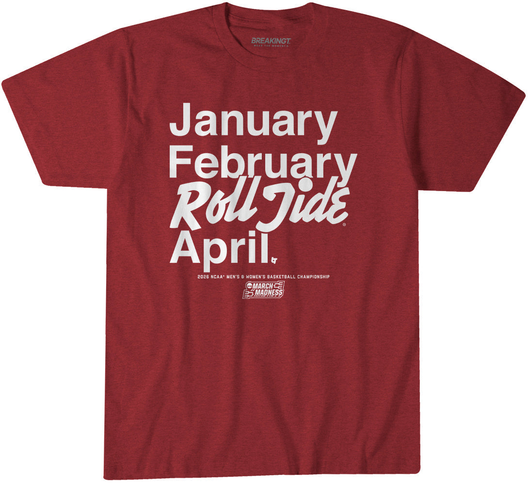Alabama Crimson Tide MBB & WBB: 2026 March Madness Month 1