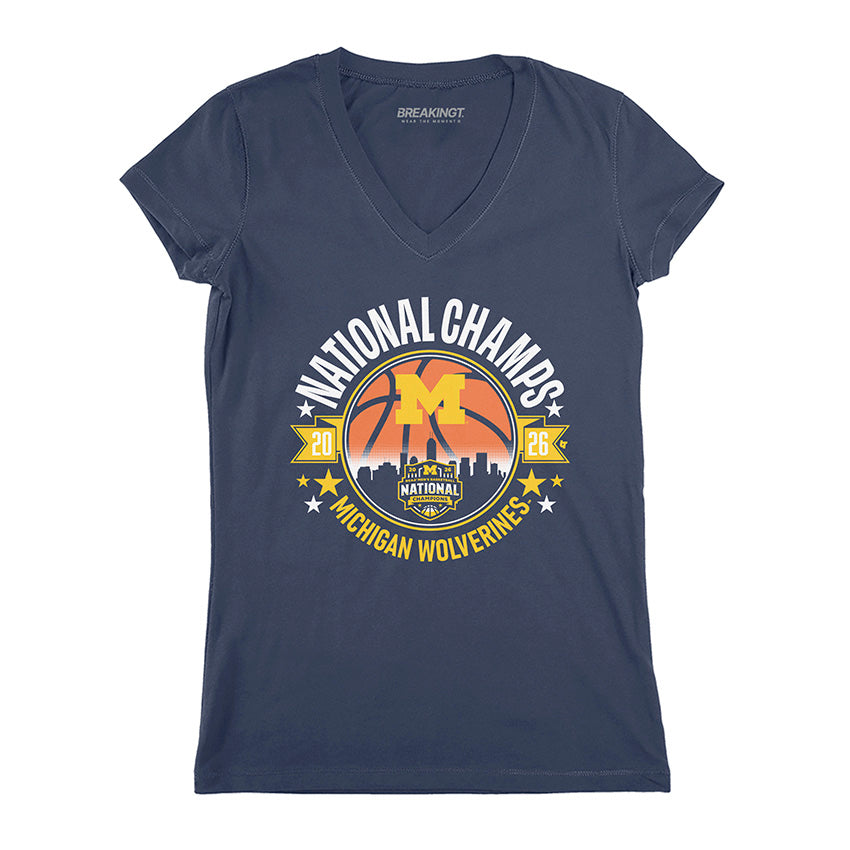 Michigan Wolverines MBB: 2026 National Champions Circle 3