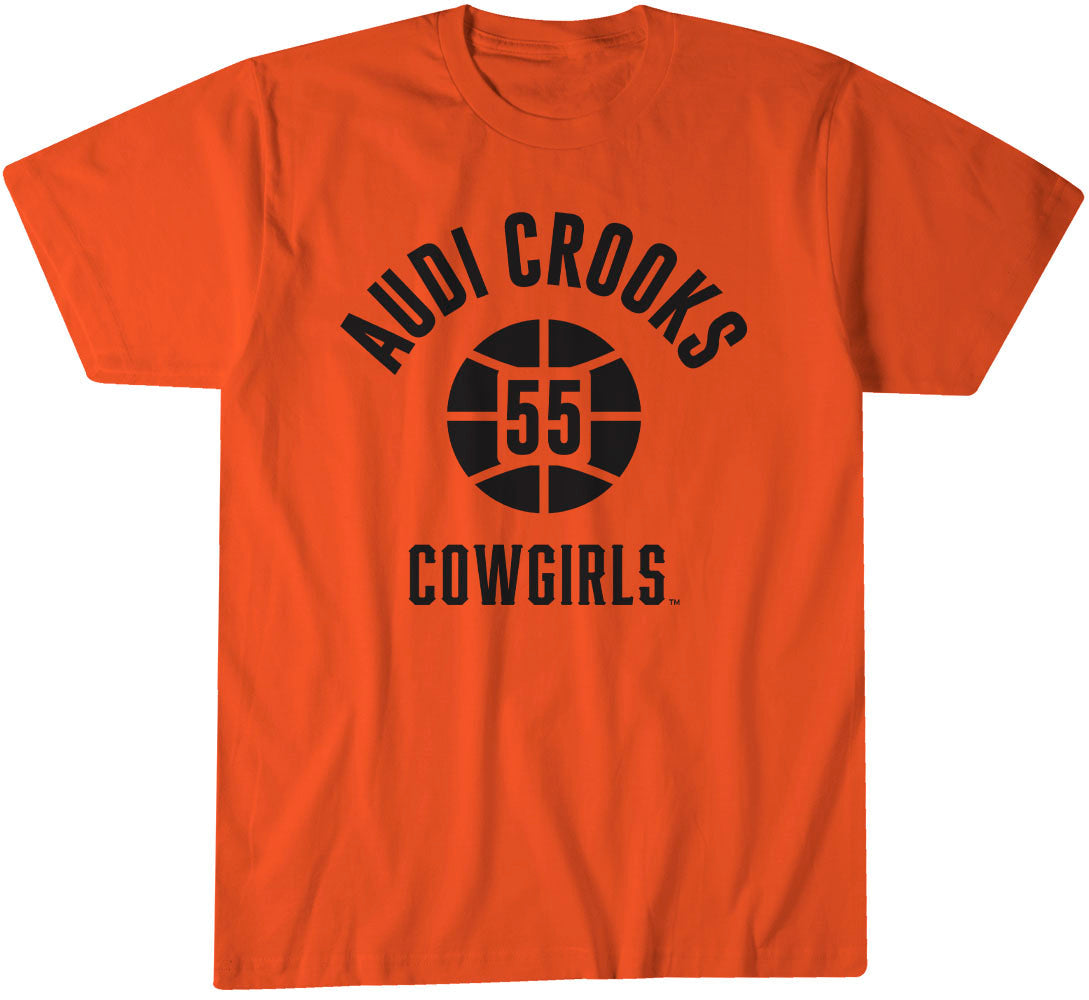 Oklahoma State Basketball: Audi Crooks Name Number Ball 1