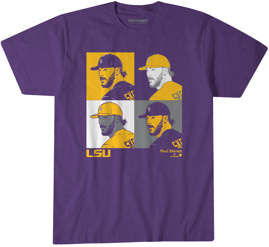 LSU Baseball: Paul Skenes Collage Panels 1