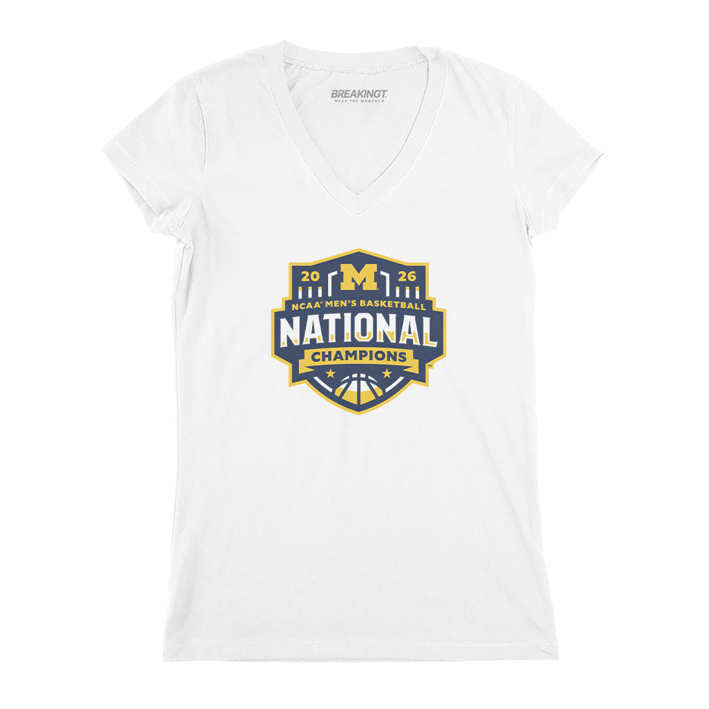 Michigan Wolverines MBB: 2026 National Champions Logo 3