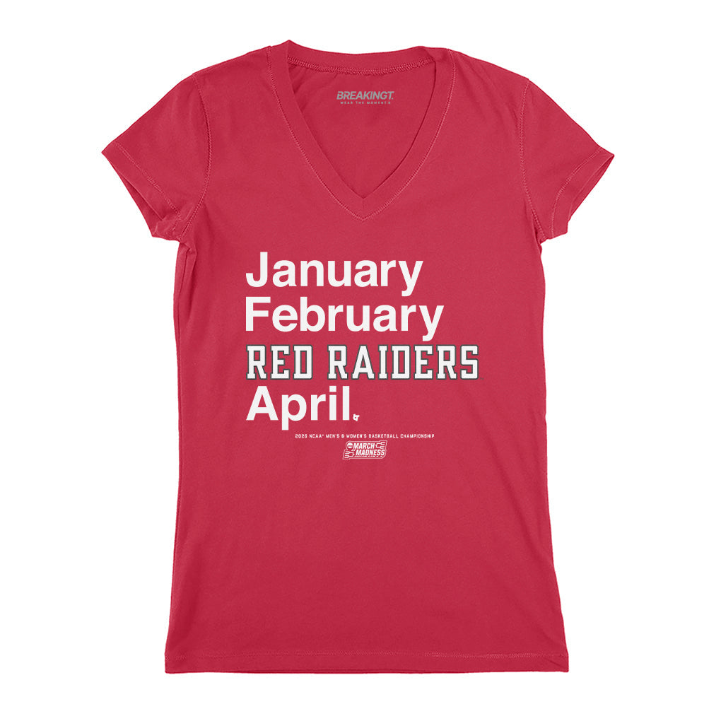 Texas Tech Red Raiders MBB & WBB: 2026 March Madness Month 3