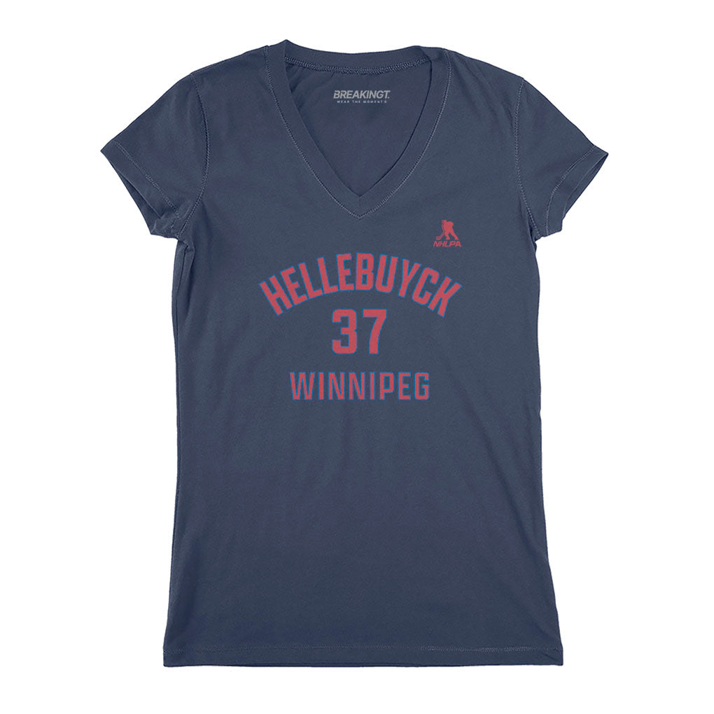 Connor Hellebuyck: Winnipeg Name & Number 3