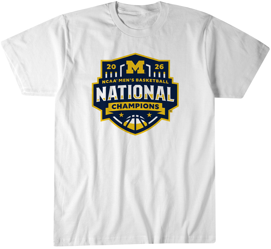 Michigan Wolverines MBB: 2026 National Champions Logo 1