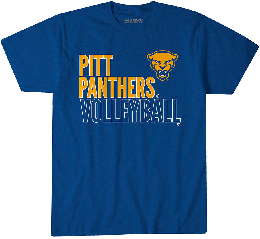 Pitt Volleyball: Text Logo Overlay 1