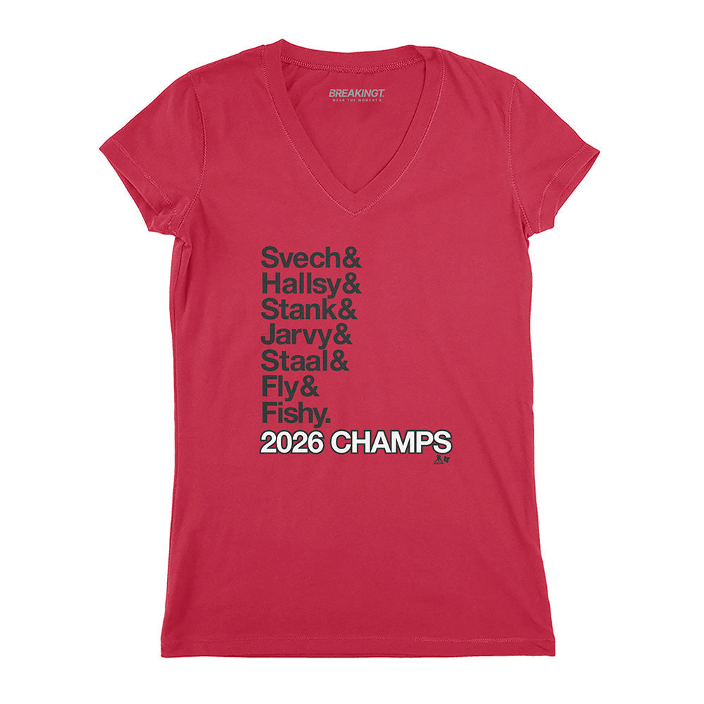 Carolina Hockey Ampersand Champs: Svech & Hallsy & Stank & Jarvy & Staal & Fly & Fishy 3