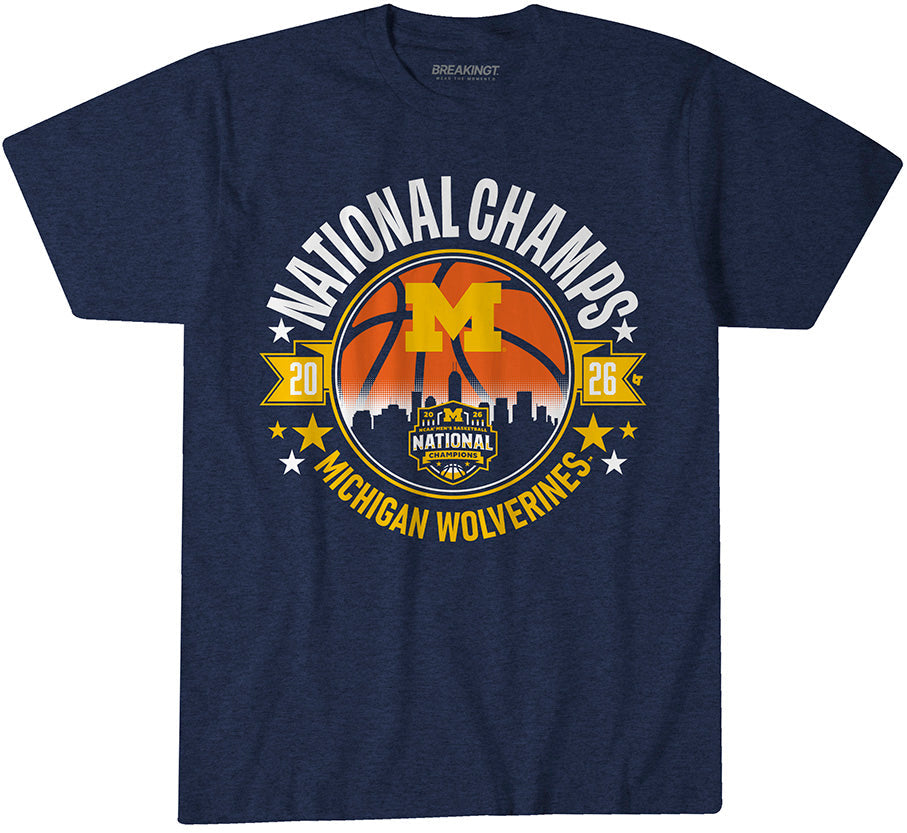 Michigan Wolverines MBB: 2026 National Champions Circle 1