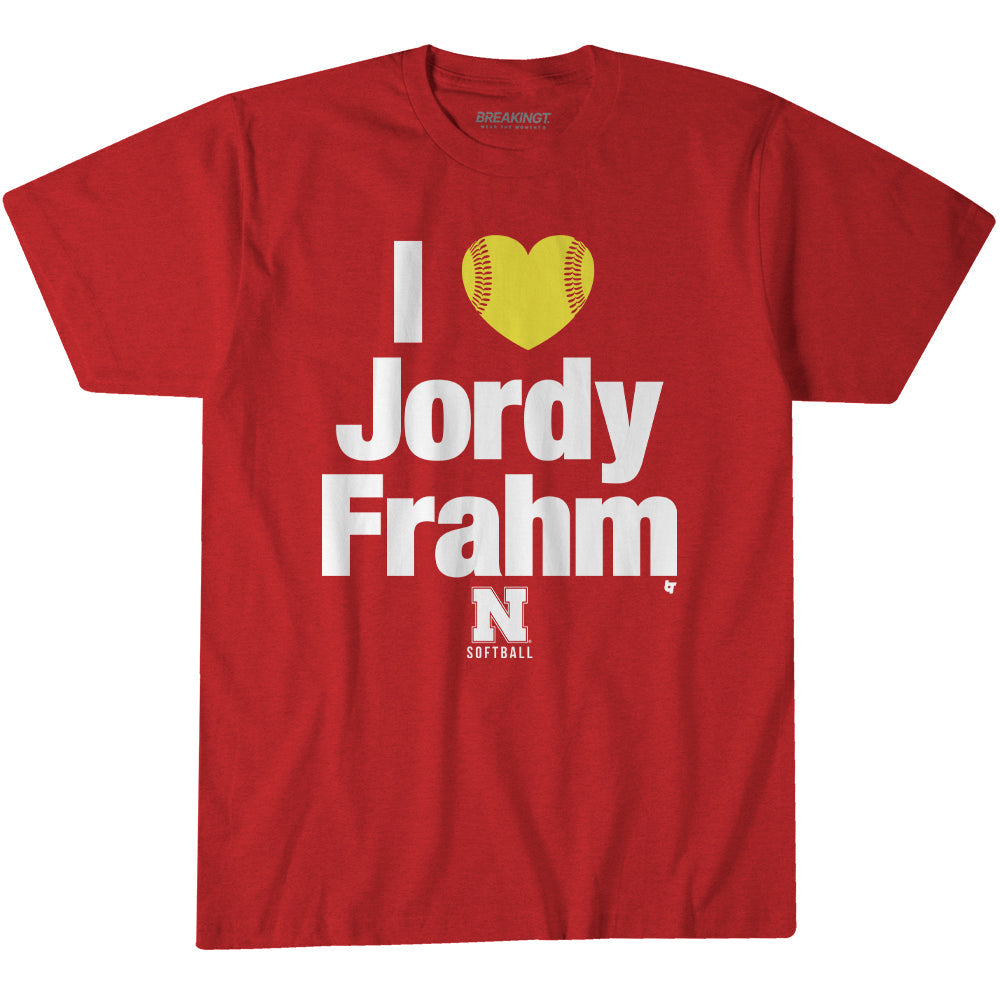Nebraska Softball: I Heart Jordy Frahm 1