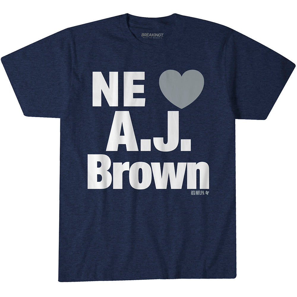 NE Heart A.J. Brown 1