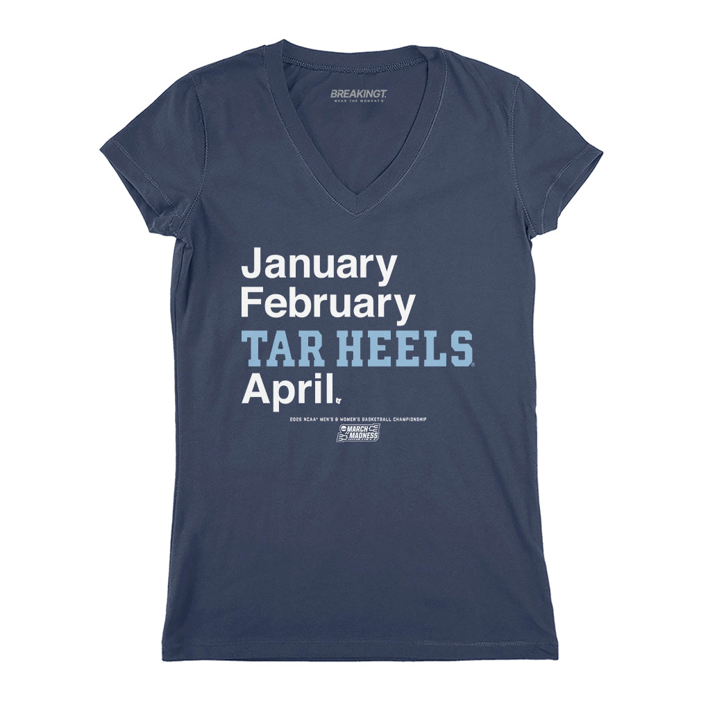 UNC Tar Heels MBB & WBB: 2026 March Madness Month 3